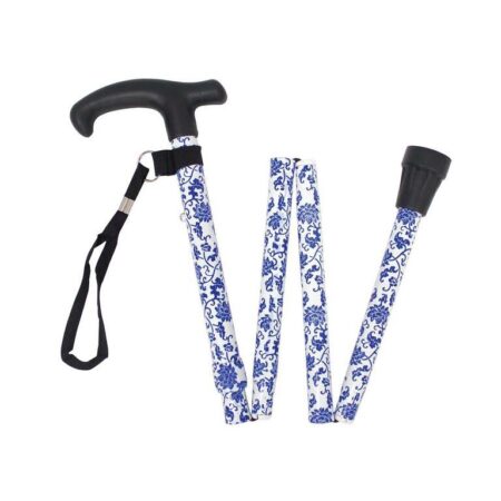 Stok Foldsammen Blå Floral