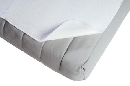 Liggeunderlag Frotte/PU str 75x100cm