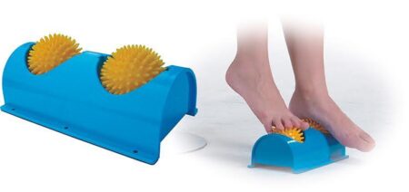 UDGÅET Fodmassage ruller m/2 bolde