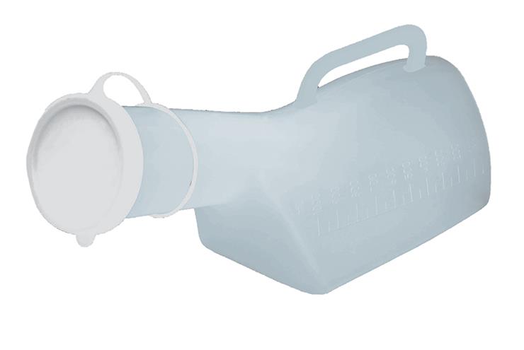 re08480198 Urinflaske med låg og håndtag - Billede 1