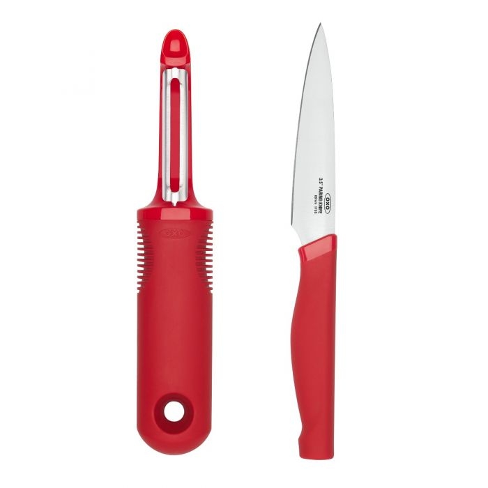 re09764562-1 Oxo Good Grips Urtekniv og skrælder - Billede 1