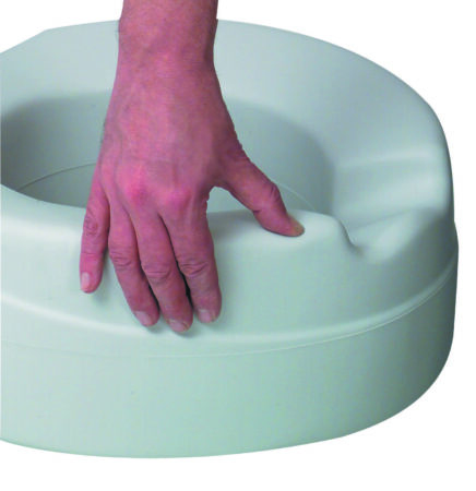 Toiletforhøjer 11cm m/blødt sæde
