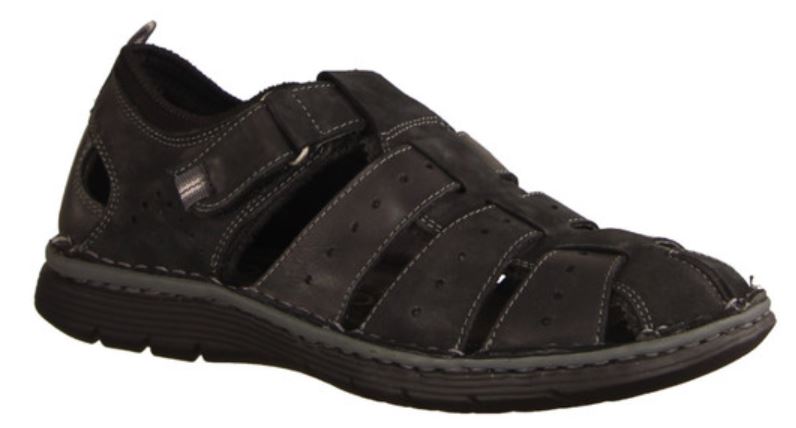 rohde-151 Rohde Sort Herresandal Læder - Billede 1