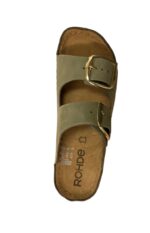 Rohde Pestogrøn Sandal Nubuck - Billede 7