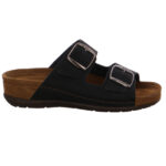 Rohde Sandal Sort Nubuck Læder - Billede 2