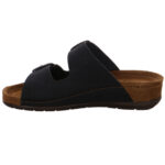 Rohde Sandal Sort Nubuck Læder - Billede 5