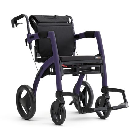 Rollz Kørestol og Rollator Mørk Lilla