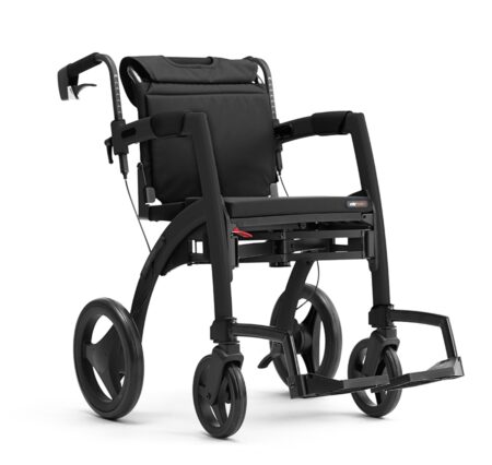Rollz Kørestol og Rollator Sort