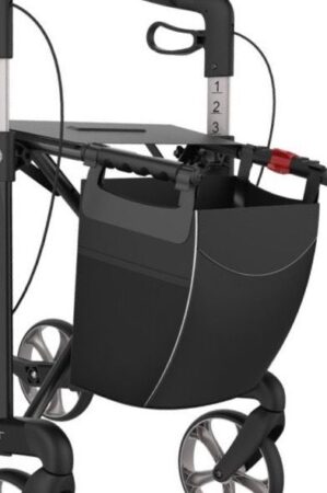 Fronttaske til HD rollator stof