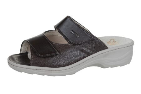 Fidelio Slipper Mørkebrun Med Hallux