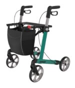 Rollator Server Turkis Inkl. Stokkeh - Billede 2