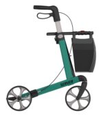 Rollator Server Turkis Inkl. Stokkeh - Billede 3