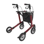 Rollator Server Rød med Soft hjul - Billede 3