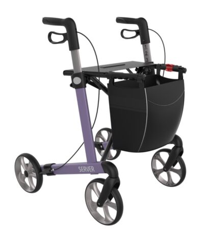 Rollator Server Lilla Inkl. Stokkeholder