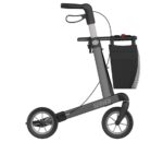 UDGÅET Rollator Server Grå Med Soft Hjul - Billede 3