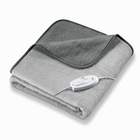 Sanitas Varmeplaid Grå Fleece