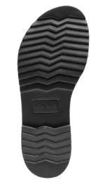 New Feet Sandal med velcrorem og spænde Sort - Billede 4