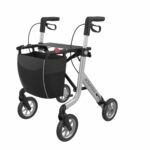 Rollator Space Sølv Med Softhjul - Billede 2