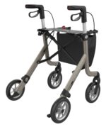 Rollator Space Champagne Med Softhjul - Billede 4