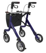 Rollator Space Blå Med Softhjul - Billede 5