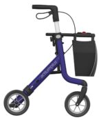 Rollator Space Blå Med Softhjul - Billede 3