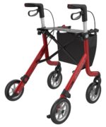 Rollator Space Rød Med Softhjul - Billede 5