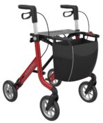Rollator Space Rød Med Softhjul