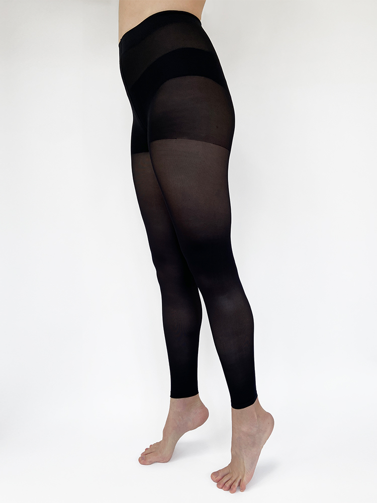 supcare_6401 SupCare Støttestrømpe Leggings Sort - Billede 1