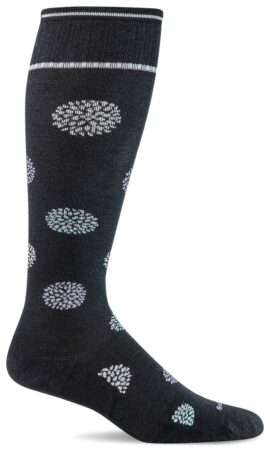 Sockwell Strømpe Full Blom Dame Sort