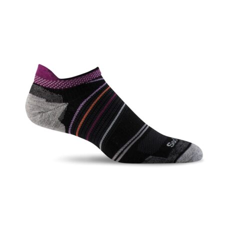 Dame Sockwell Pacer Strømpe Sort Stabilizer Micro