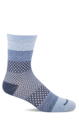 Sockwell Plantar Easy Crew Blå
