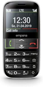 UDGÅET Emporia Active Senior Mobil Sort