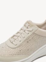 Tamaris Ivory Step-in Sneaker Textil Og Læder - Billede 4