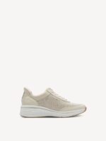 Tamaris Ivory Step-in Sneaker Textil Og Læder - Billede 6