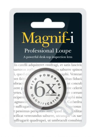 Lup professionel med 6 x forstørrelse