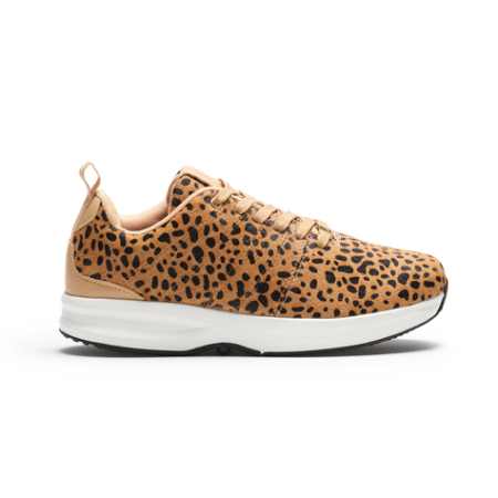 Gaitline Track Lthr Safari/White