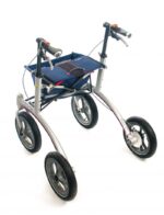 UDGÅET Walker 12er Rollator Blå/Sort/Rød - Billede 2
