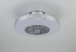UDGÅET Ventilator Plafond LED M/Fjernbetjenning - Billede 2