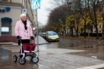 Walker 9er Rollator Rød/Rød/Sort - Billede 2