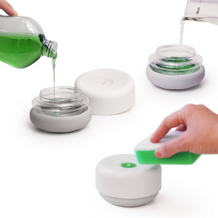 Sæbepumpe marmor og silicone