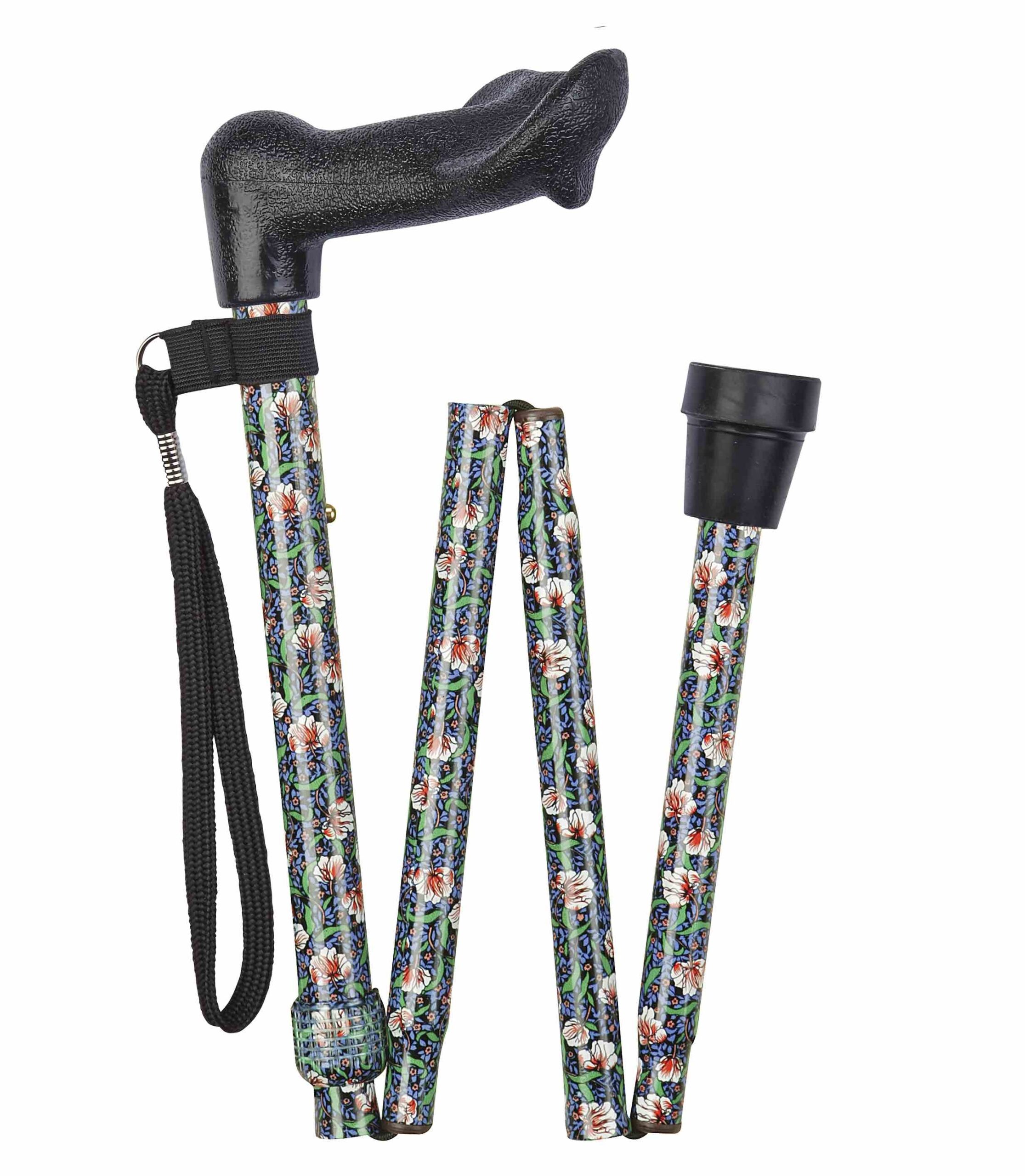 Stok Blomst højdejusterbar m/anatomisk håndtag