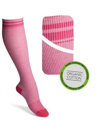 Rejsestrømpe Rosa Fung Wear