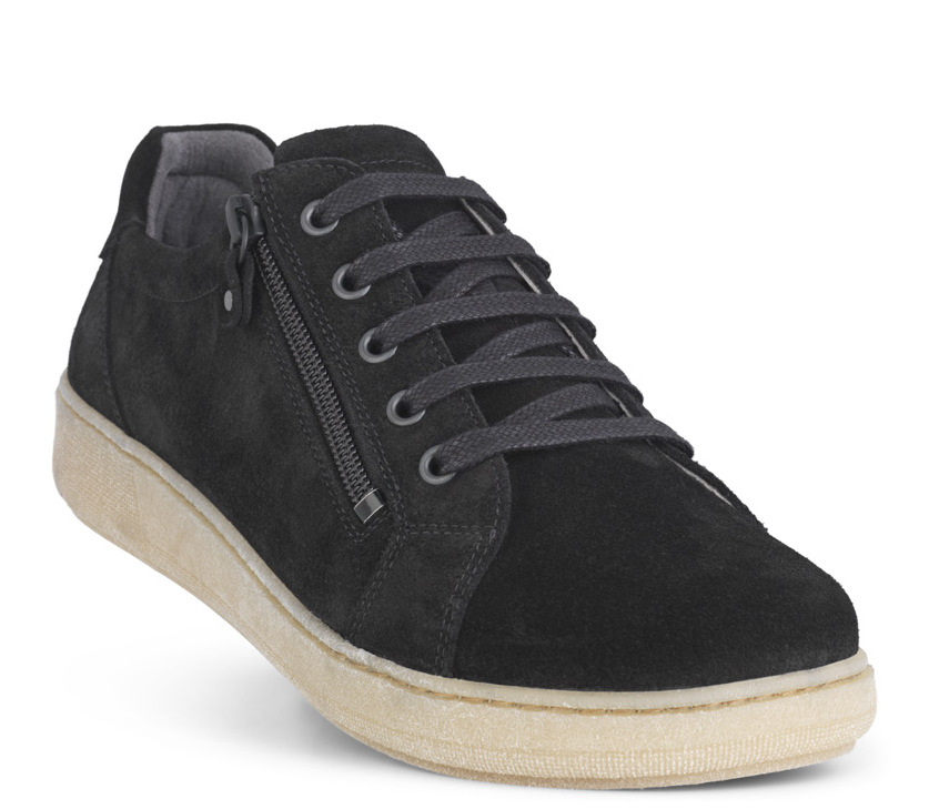 New Feet Sort Sko I Ruskind