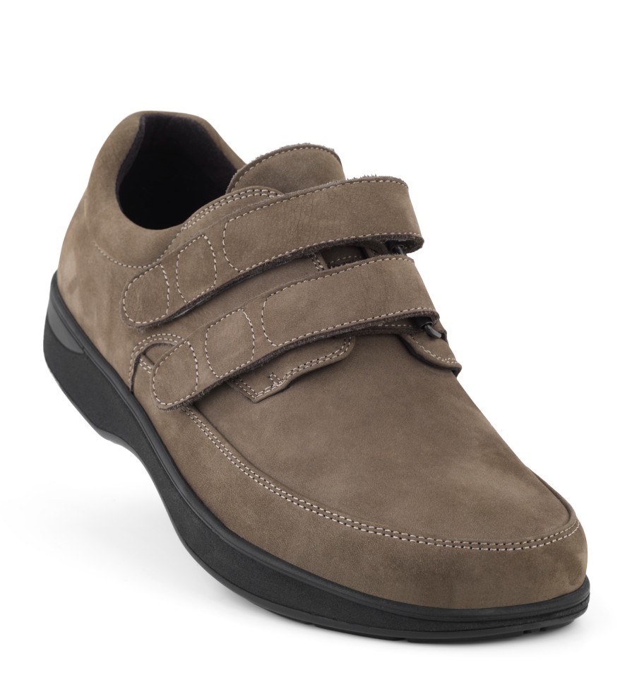 New Feet Grå Herresko Nubuck Læder