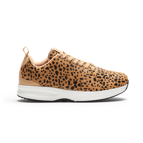 Gaitline Track Lthr Safari/White