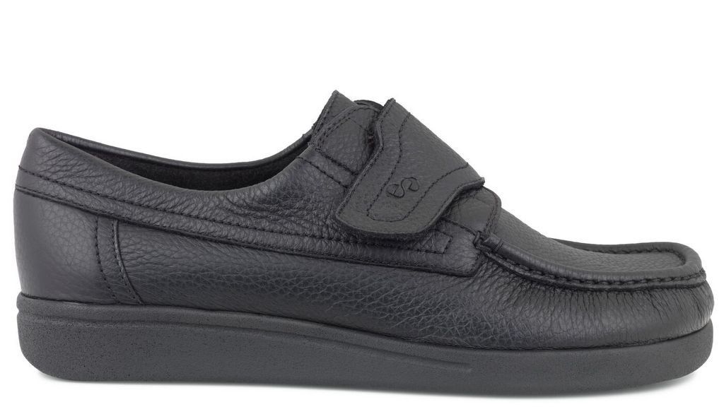 Green Comfort Herresko Sort med Velcro