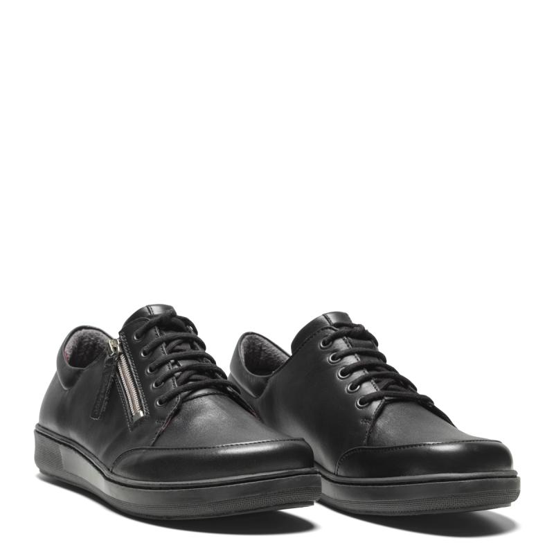 New Feet Sort Sko med Stretch