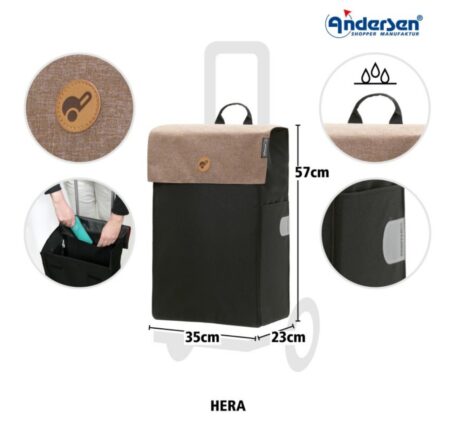Andersen Scala Shopper Hera Sand - Billede 3