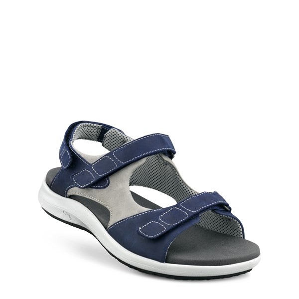 Sandal Blå m/2 velcro New Feet