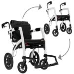 Rollz Kørestol og Rollator Grå